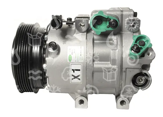 kompresor HCC VS18, řemenice 123 mm - PV6, 12V, OEM 977013K220